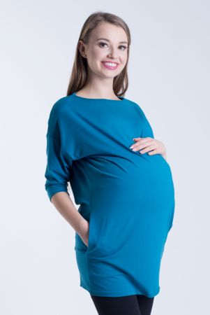 Tunika ciążowa Ines morski