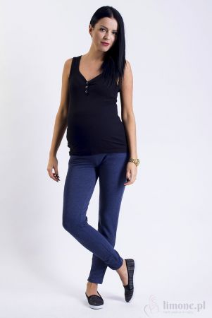 Dresy ciążowe Bella jeans melanż