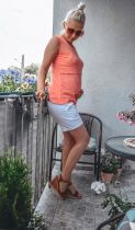 Bluzka ciążowa i do karmienia papaya Cathy