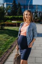 Spódnica ciążowa Emi granat