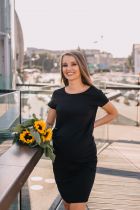 Sukienka ciążowa Julia czarna