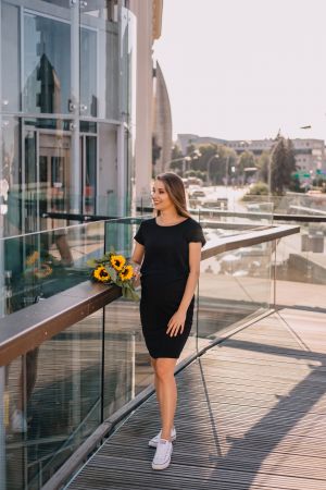 Sukienka ciążowa Julia czarna