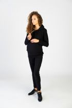Bluza ciążowa i do karmienia Margo czarny